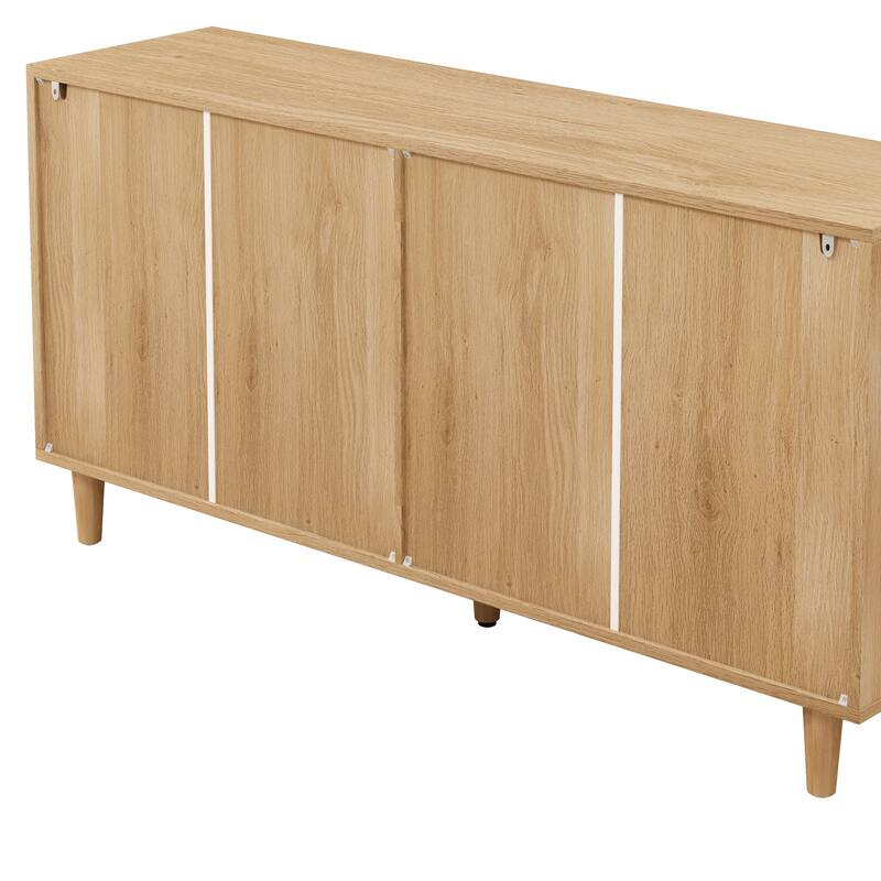 6-Drawers Rattan Storage Cabinet Rattan Drawer