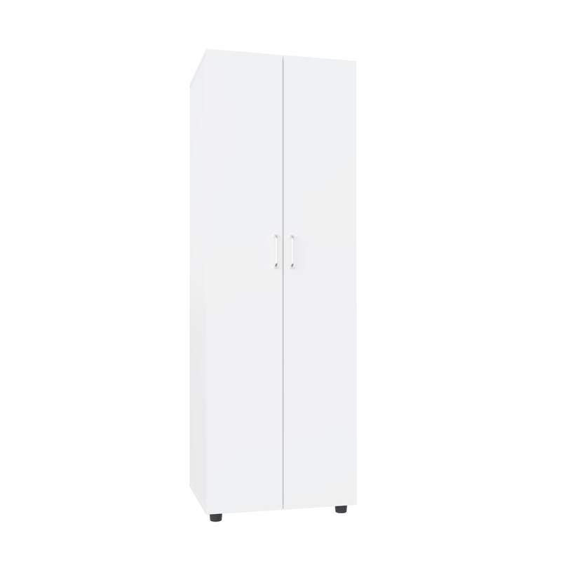 Armoire, Two Shelves, Rod, Double Door Cabinet Armoire