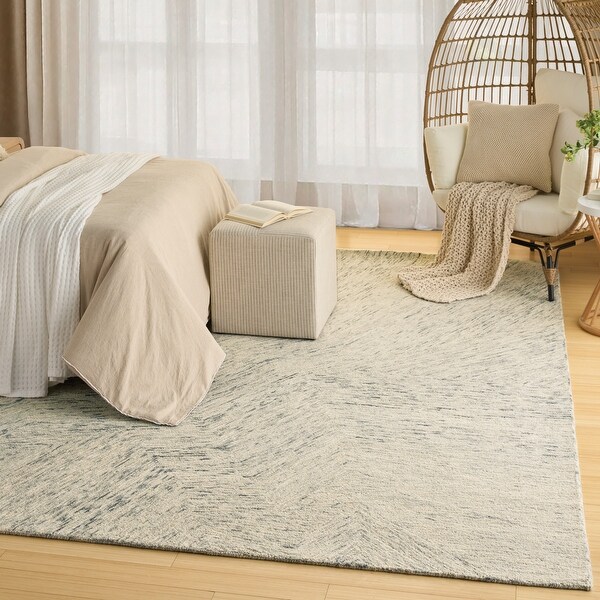 DKNY Pure Angles Indoor only Abstract Area Rug - Bed Bath & Beyond