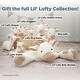 preview thumbnail 6 of 4, Bearington Collection Lil' Lofty 5.5" Giraffe Baby Rattle