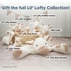 preview thumbnail 6 of 4, Lil' Lofty 18 Inch Giraffe Loveys Stuffed Animal for Babies - Security Blanket for Boys and Girls