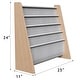 preview thumbnail 6 of 4, Hansabenne Humble Crew Kids Sling Bookshelf Book Organizer Book Shelf for Kids Room