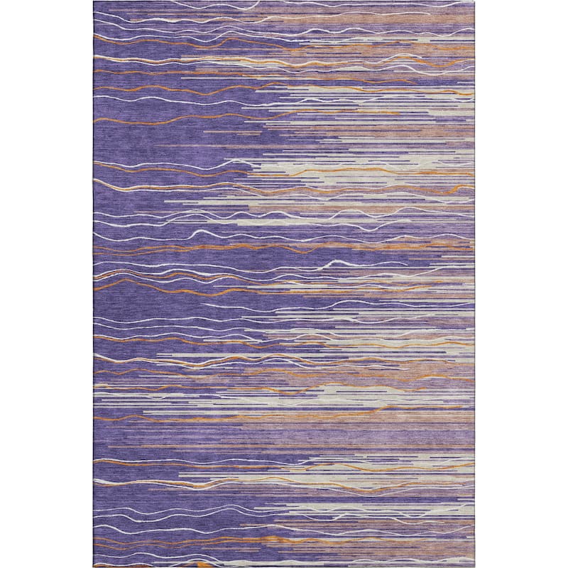 Premium Washable Super Soft Solid Landscape Mayfield Rug