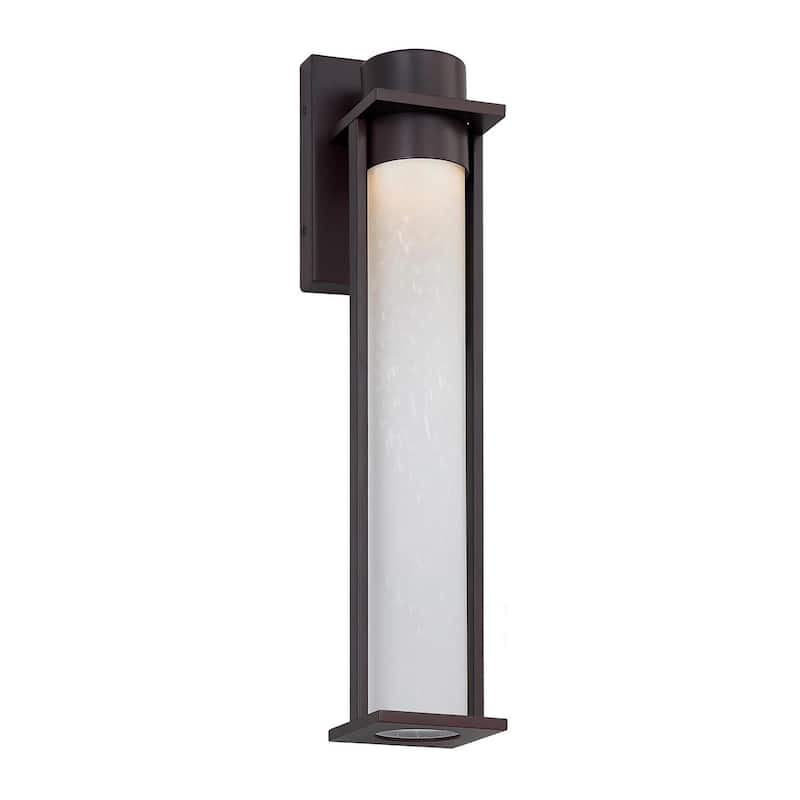 Justice Design Group Wooster LED 19" Outdoor Wall Sconce - Matte Black