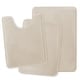 preview thumbnail 26 of 153, Empyrean Ultra Soft Plush Bathroom Rug - Non-Slip, Velvet, Memory Foam Bath Mat - Set of 2 17 x 24 / 20 x 32 / 20 x 24 - Linen