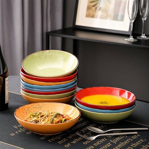 vancasso Navia 24 oz. Pasta Bowl Set of 4