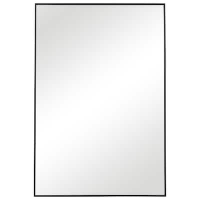 Copper Grove Thin Framed Rectangular Wall Mirror