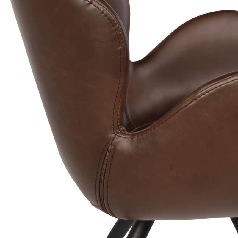 Furnish Theory Terra Serenity Dining Armchair Arm Chair w/ Various Artificial Leather (Polyurethane) Upholstery Covers