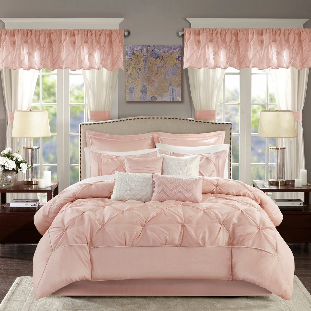 Pink Queen Size Bed in a Bag Bed Bath Beyond