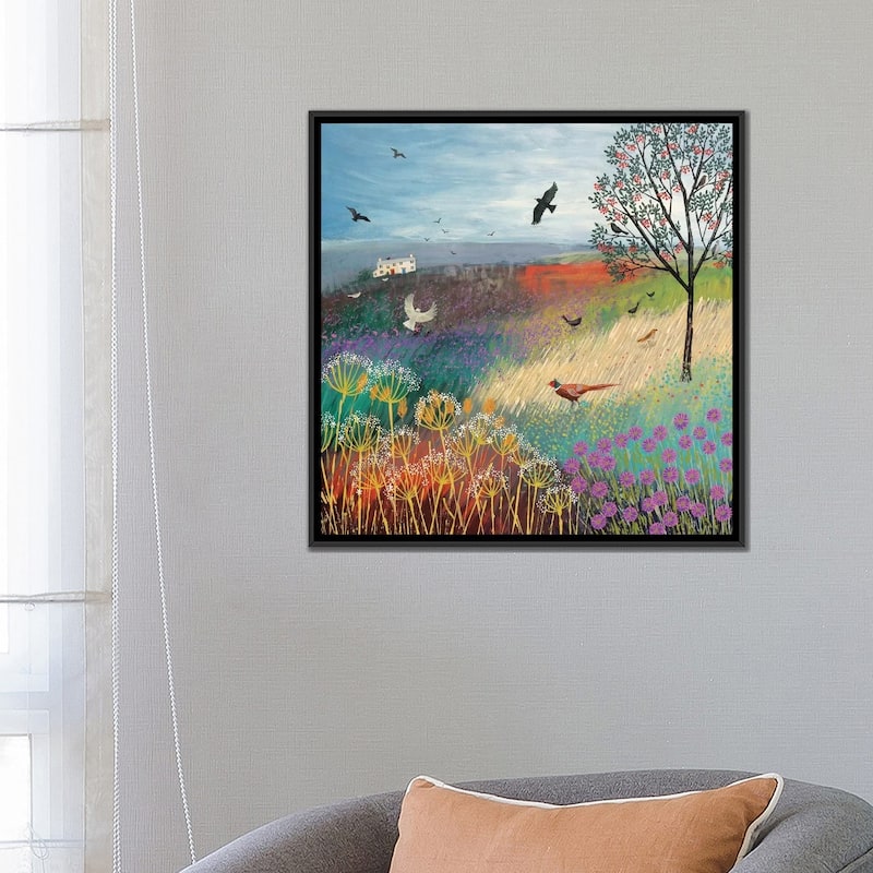 iCanvas "The Rowan Tree" by Jo Grundy Framed Canvas Print
