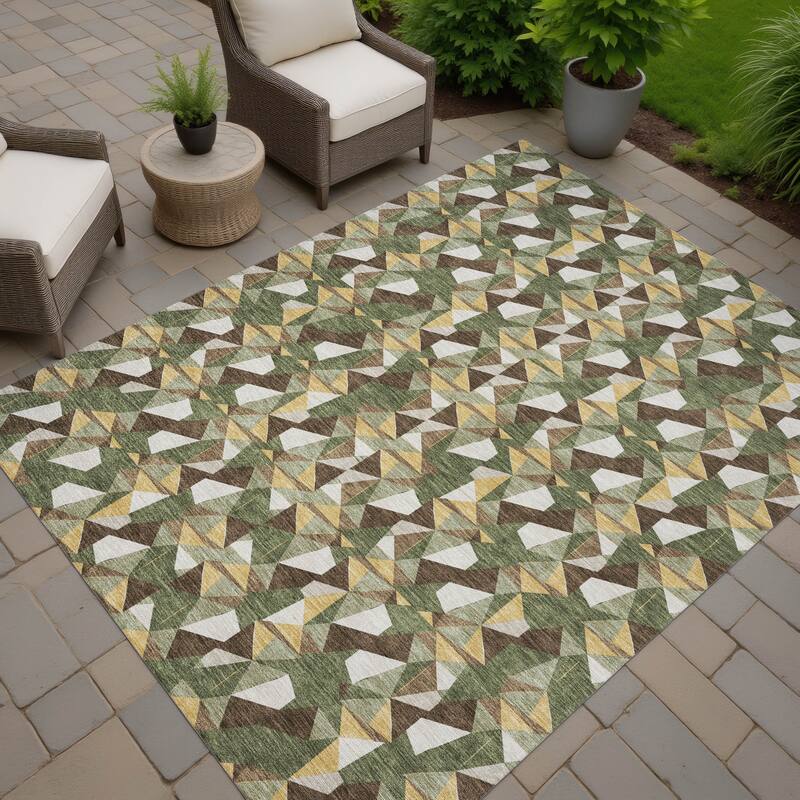 Machine Washable Indoor/ Outdoor Chic Hooper Chantille Rug