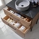 preview thumbnail 66 of 78, Trento Bath Vanity with Sintered Stone Top with Concrete Sink (C)