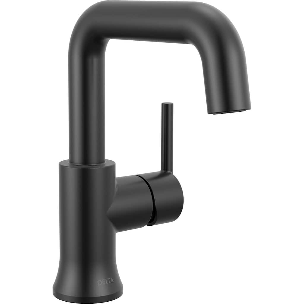 Delta 554HAR-DST Trinsic 1.2 GPM Single Hole Bathroom Faucet with Push