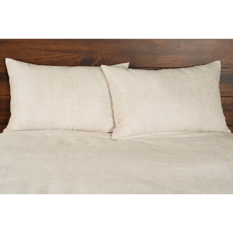 Tasha Luxe Velour Duvet Cover and Insert Set