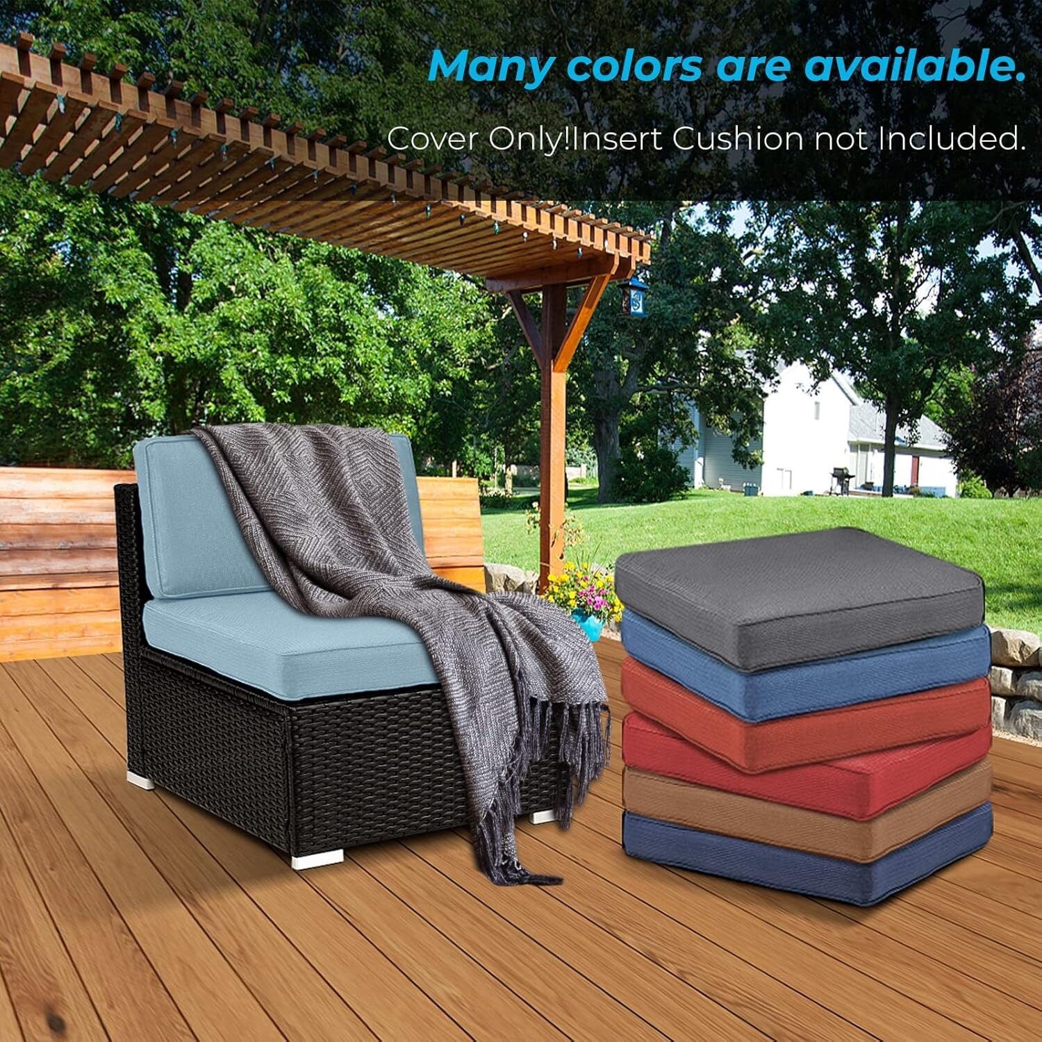 Garden furniture seat covers clearance