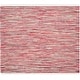 preview thumbnail 38 of 79, SAFAVIEH Handmade Rag Rug Velija Casual Stripe Cotton Rug 6' Square - Red/Multi - Square