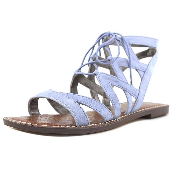 Shop Sam Edelman Gemma Dusty Blue Sandals Overstock 19553717