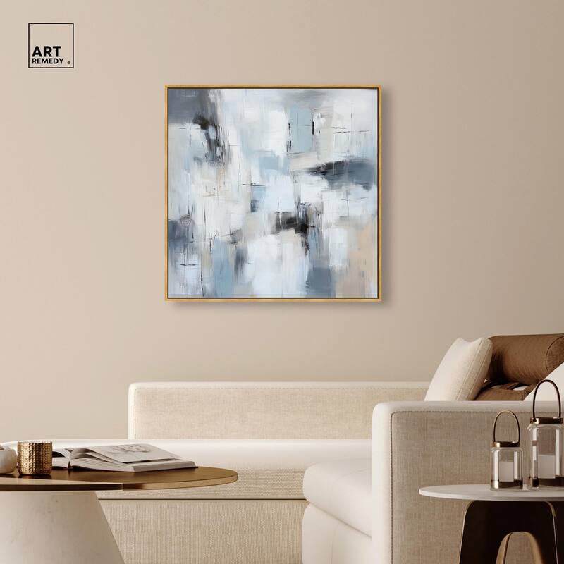 Blue Yonder Canvas by Art Remedy