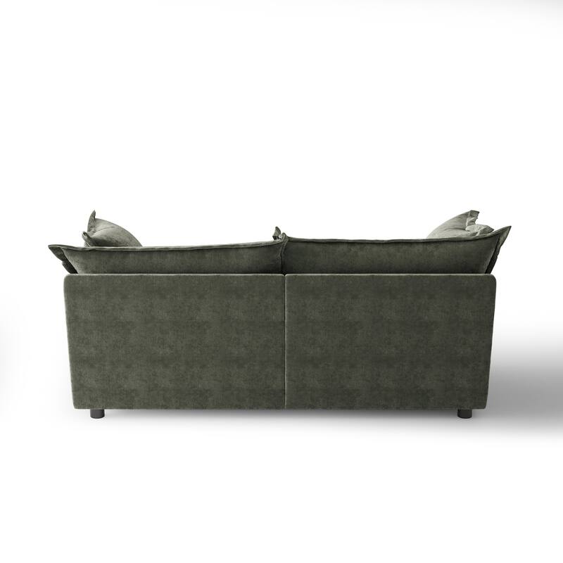 Cloud Chenille Upholstered Modular Sectional Sofa