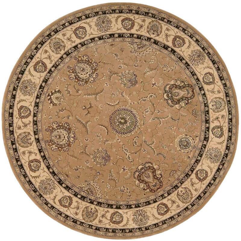 Nourison Hand-tufted Oriental Bordered Wool Area Rug