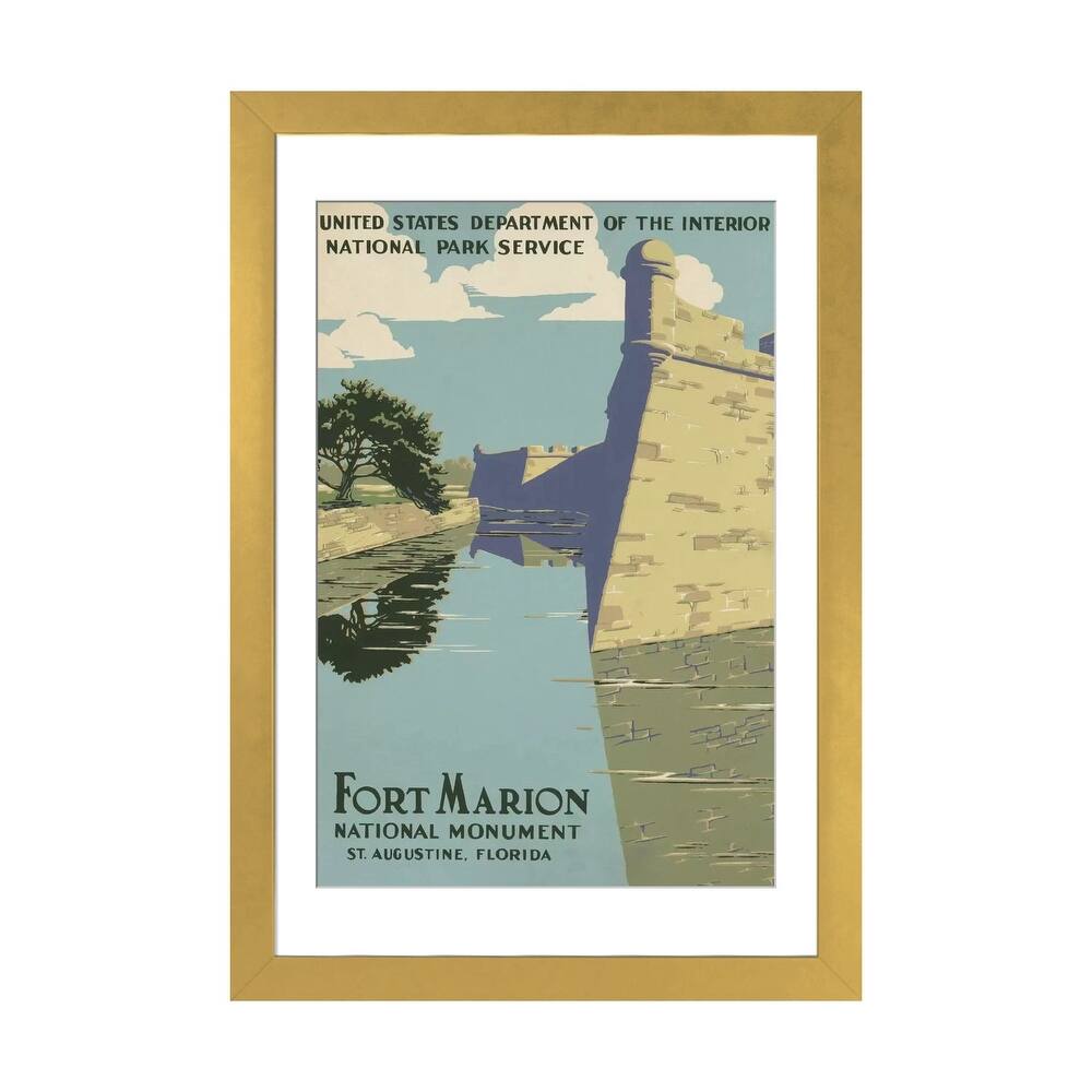 iCanvas "Fort Marion National Monument, St. Augustine, Florida" by Library of Congress