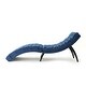 preview thumbnail 12 of 17, Roomfitters Tufted Velvet Chaise Lounge, Modern Recliner with Arched Back and Wooden Legs