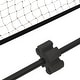 preview thumbnail 6 of 19, vidaXL Portable Tennis Net Pickleball Volleyball Net Black and Red Polyester