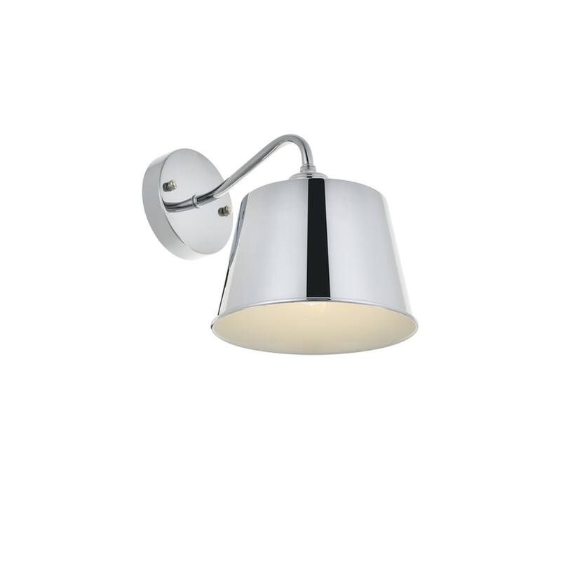 Evie 1-light Modern Tapered Cylinder Shade Wall Sconce