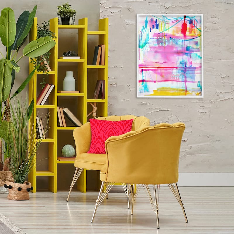 Stupell Picnic Party Composition Framed Giclee Art Design By Gemma Bardot