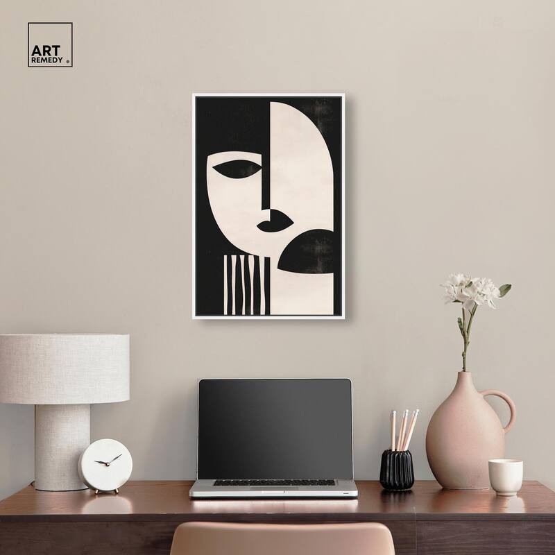 The Mask III Canvas by Art Remedy