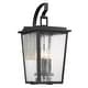 preview thumbnail 5 of 4, The Great Outdoors Cantebury 4 Light 23" Tall Outdoor Wall Sconce