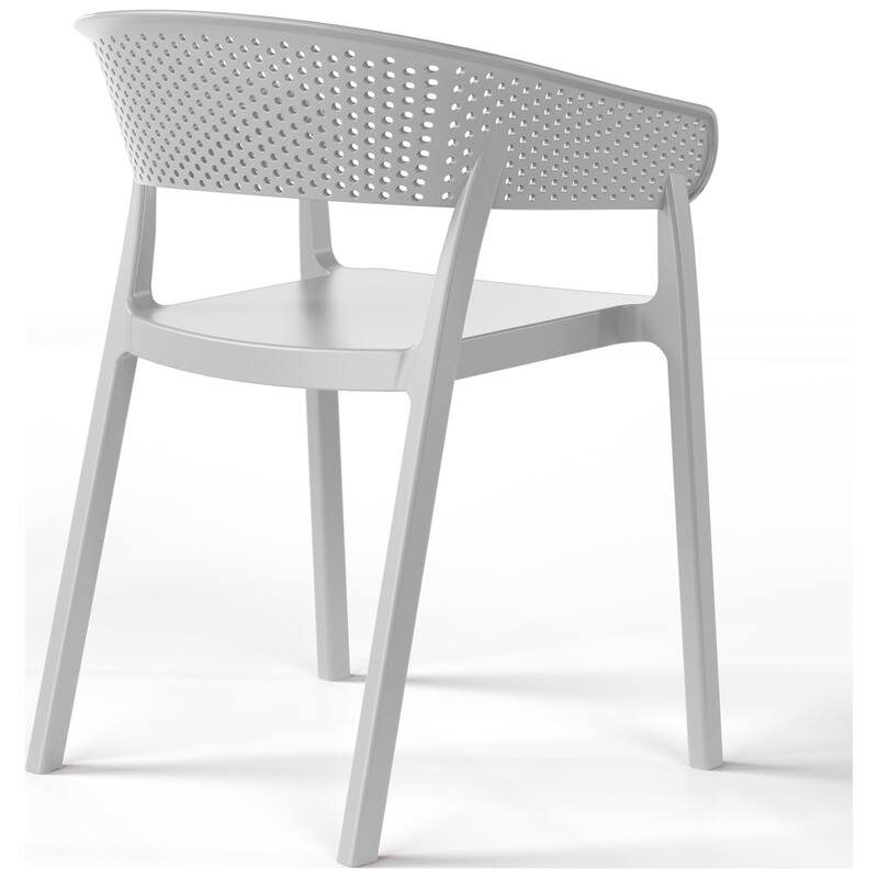 Frond and Form 4-Person Outdoor Square Dining Set