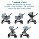 preview thumbnail 10 of 27, Maxi Cosi Zelia Luxe 5-in-1 Modular Travel System