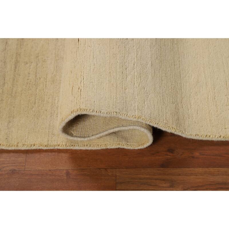 Gabbeh Modern Foyer Rug Hand-Knotted Wool Carpet - 2'8"x 4'2"