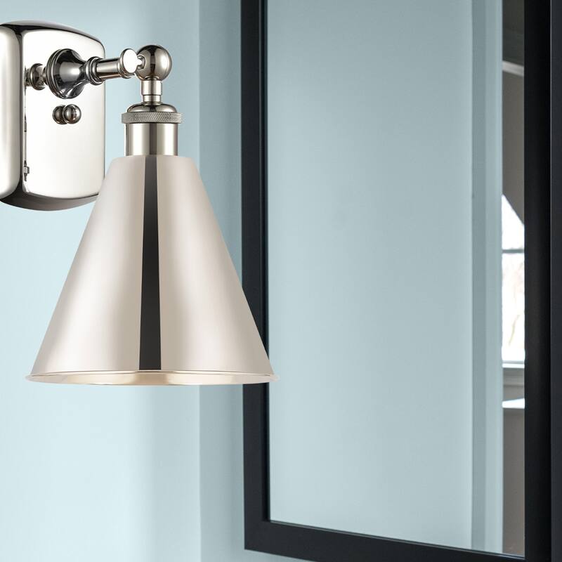 Innovations Lighting 516-1W-12-8 Ballston Sconce Ballston Cone 12"