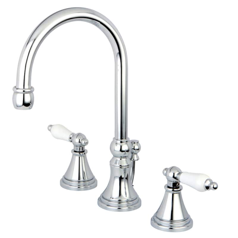 Kingston Brass Governor 1.2 GPM Deck Mounted Bathroom Faucet with