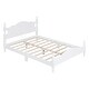 preview thumbnail 20 of 24, Full Black Wood Platform Bed with Headboard and Slat Support, No Box Spring Needed