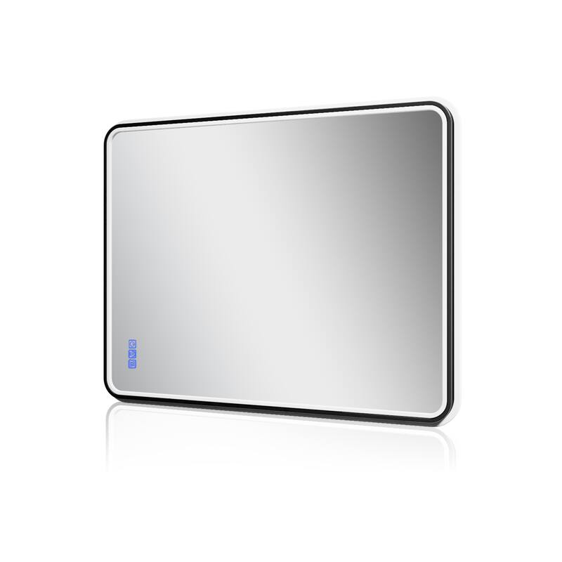 ExBrite Bathroom LED Mirror with Defog, Stepless Dimming