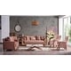 preview thumbnail 10 of 29, Alyans 2-piece 1 Sofa And 1 Chair Living Room Set Brown
