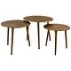 preview thumbnail 2 of 2, Uttermost Kasai Gold Coffee Tables (Set of 3)