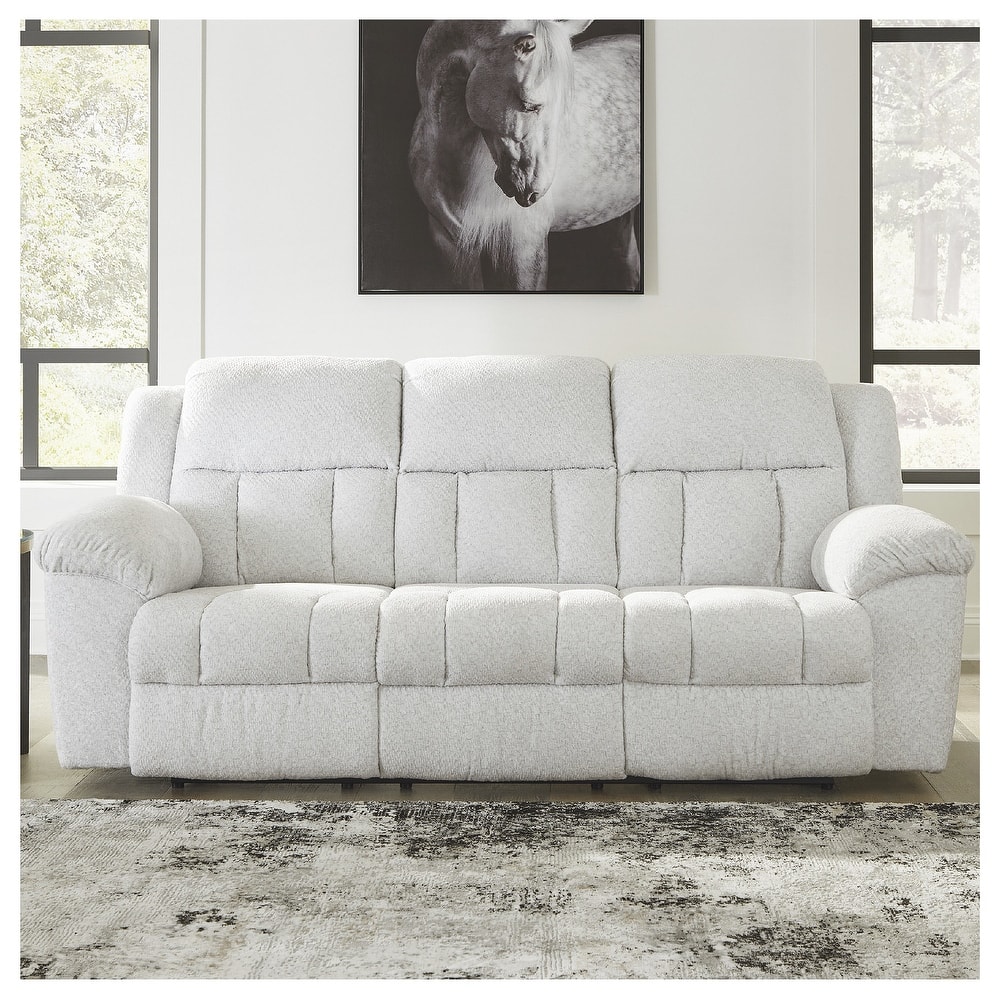 Signature Design by Ashley Frohn Reclining Sofa - 91"W x 40"D x 42"H