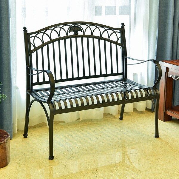 2 seater 2025 metal bench