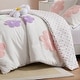 preview thumbnail 28 of 35, Intelligent Design Kids Madeline Floral Reversible Tufted Chenille Comforter Set with Flower Throw Pillow