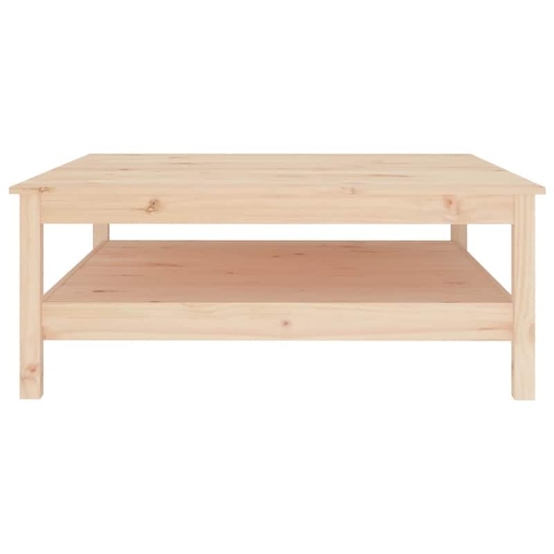 vidaXL Coffee Table Solid Pine Wood