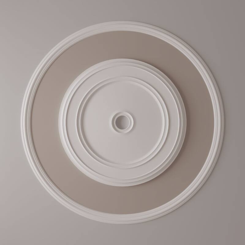 64 1/2"OD x 58"ID x 3 1/4"W x 1"P Traditional Ceiling Ring