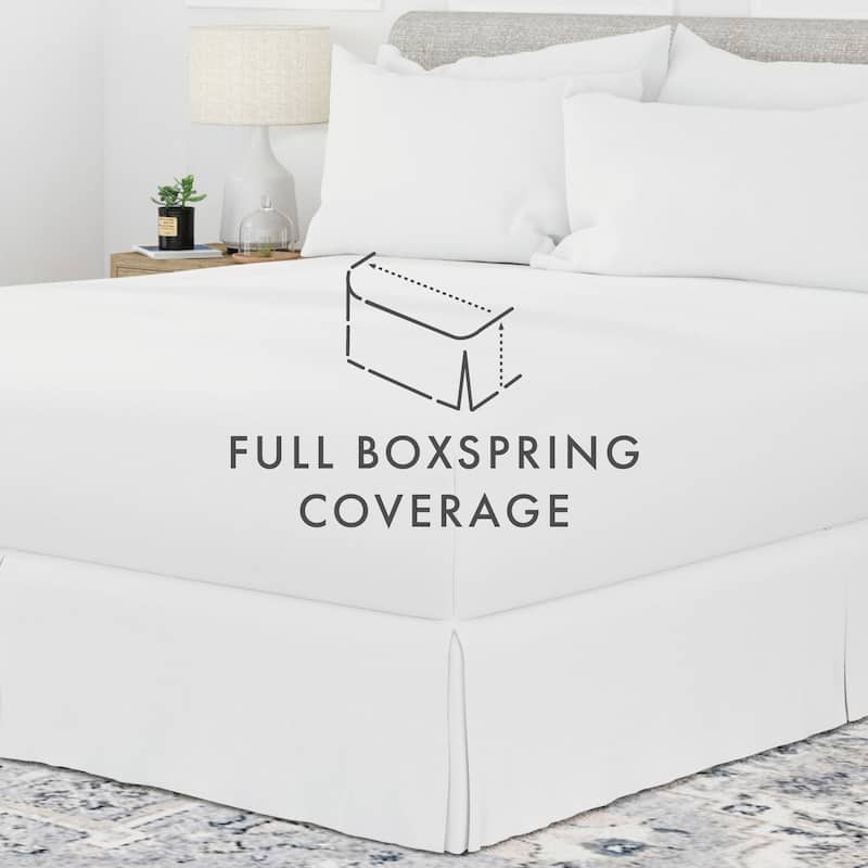 Becky Cameron Pleated 14-inch Drop Bed Skirt