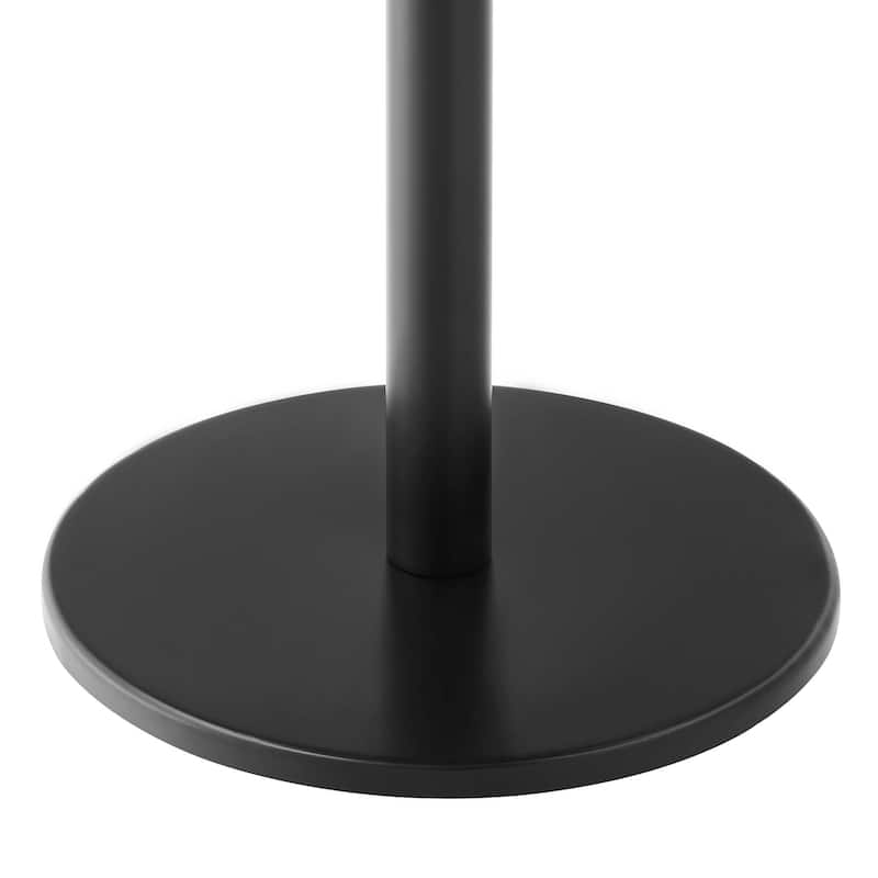 Viva Round White Marble Side Table