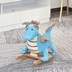 preview thumbnail 3 of 80, Rocking Motion Chair With Music Button For Kids - 24.75" L x 12.5" W x 20.5" H Dinosaur
