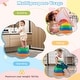 preview thumbnail 4 of 18, Gymax 5 PCS Stepping Stones for Kids w/Storage Bag for Motor Skills