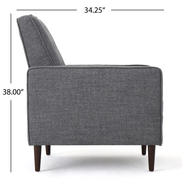 dimension image slide 6 of 8, Mervynn Mid-century Tufted Recliners (Set of 2) by Christopher Knight Home